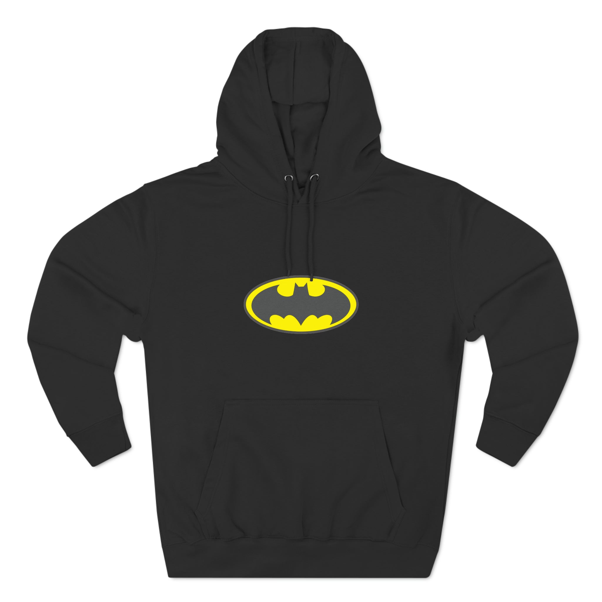 Batman (Yellow) - Unisex Premium Pullover Hoodie